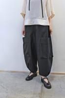 SOLD OUT TENNE HANDCRAFTED MODERN  Military Barrel Pants (Black)