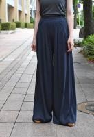 <img class='new_mark_img1' src='https://img.shop-pro.jp/img/new/icons8.gif' style='border:none;display:inline;margin:0px;padding:0px;width:auto;' />SEVENROOMS  Cotton Jersey Wide pant (D.Navy)