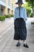 TENNE HANDCRAFTED MODERN  Organza Short Pullover (Blue gray) 