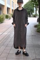 <img class='new_mark_img1' src='https://img.shop-pro.jp/img/new/icons8.gif' style='border:none;display:inline;margin:0px;padding:0px;width:auto;' />KristenseN DU NORDLight Corduroy Stand Collar Dress (Mulch)
