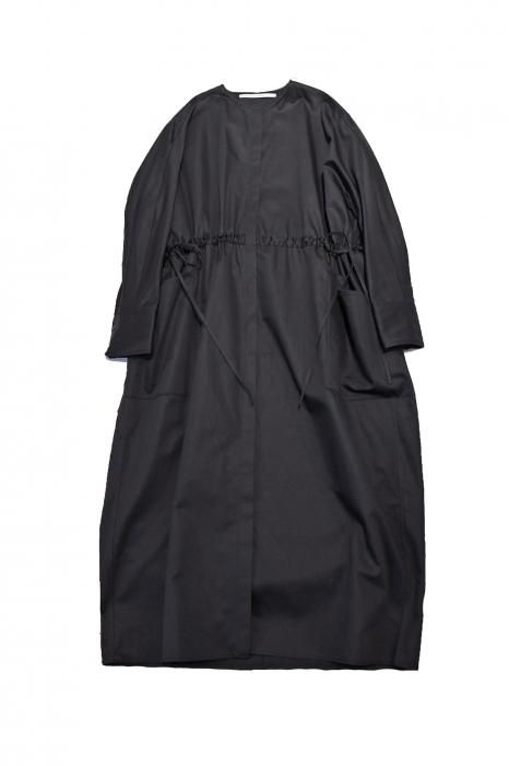 TENNE HANDCRAFTED MODERN Waist String Dress (Black)