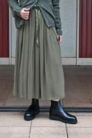 <img class='new_mark_img1' src='https://img.shop-pro.jp/img/new/icons8.gif' style='border:none;display:inline;margin:0px;padding:0px;width:auto;' />KristenseN DU NORD  Silk Georgette Skirt (Pine) 