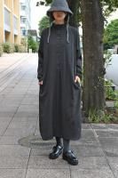 <img class='new_mark_img1' src='https://img.shop-pro.jp/img/new/icons8.gif' style='border:none;display:inline;margin:0px;padding:0px;width:auto;' />KristenseN DU NORDLight Herringbone Stand Collar Dress (Dark Grey Melange)
