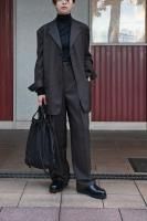 <img class='new_mark_img1' src='https://img.shop-pro.jp/img/new/icons8.gif' style='border:none;display:inline;margin:0px;padding:0px;width:auto;' />BISOWNMiddle Wool 3Button Loose Jacket (BrownBlack)
