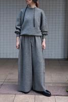 <img class='new_mark_img1' src='https://img.shop-pro.jp/img/new/icons8.gif' style='border:none;display:inline;margin:0px;padding:0px;width:auto;' />AEHRR  Heavy Oz Yak Wool Knit Draping C/N Pullover (TopGray)