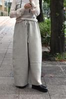 <img class='new_mark_img1' src='https://img.shop-pro.jp/img/new/icons8.gif' style='border:none;display:inline;margin:0px;padding:0px;width:auto;' />AEHRR  Heavy Oz Yak Wool Draping Knit Pants Extra Wide (Oatmeal)