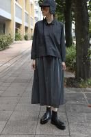 <img class='new_mark_img1' src='https://img.shop-pro.jp/img/new/icons8.gif' style='border:none;display:inline;margin:0px;padding:0px;width:auto;' />private 02 04 Cotton Cropped Shirt (Charcoal Gray)