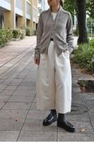 <img class='new_mark_img1' src='https://img.shop-pro.jp/img/new/icons8.gif' style='border:none;display:inline;margin:0px;padding:0px;width:auto;' />KristenseN DU NORD Cashmere Blend Zip Cardigan (Grege)