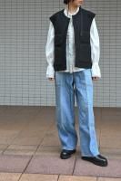 <img class='new_mark_img1' src='https://img.shop-pro.jp/img/new/icons8.gif' style='border:none;display:inline;margin:0px;padding:0px;width:auto;' />TENNE HANDCRAFTED MODERN   Angola Tweed Vest (Black) 
