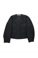 <img class='new_mark_img1' src='https://img.shop-pro.jp/img/new/icons8.gif' style='border:none;display:inline;margin:0px;padding:0px;width:auto;' />TENNE HANDCRAFTED MODERN   Angola Tweed Jacket (Black) 