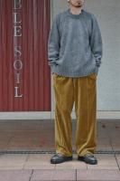 <img class='new_mark_img1' src='https://img.shop-pro.jp/img/new/icons8.gif' style='border:none;display:inline;margin:0px;padding:0px;width:auto;' />phebus  Yak x Washi Hand Knit Jumper (Grey)