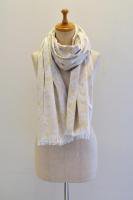 SOLD OUTMASTER&CO.  paisley print stole (natural)