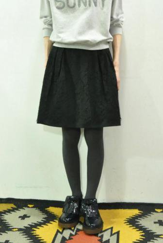 Bilitis dix-sept ans Lace Covered Skirt (Black)