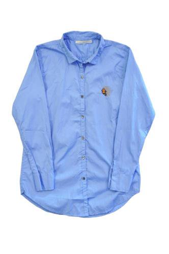 QUEENE and BELLE　Apache Shirt (Blue)