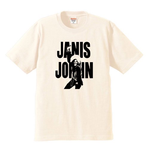 ジャニス・ジョプリン (6.2オンス プレミアム Tシャツ 4色) - ロックTシャツ バンドTシャツ通販 ブルーラインズ