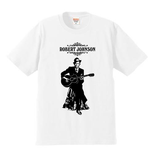 ロバート・ジョンソン (6.2オンス プレミアム Tシャツ 4色) - ロックT ...