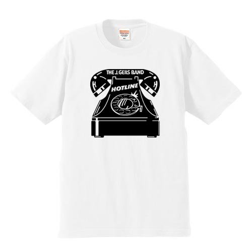 J・ガイルズ・バンド / ホットライン (6.2オンス プレミアム Tシャツ 4色) - ロックTシャツ バンドTシャツ通販 ブルーラインズ
