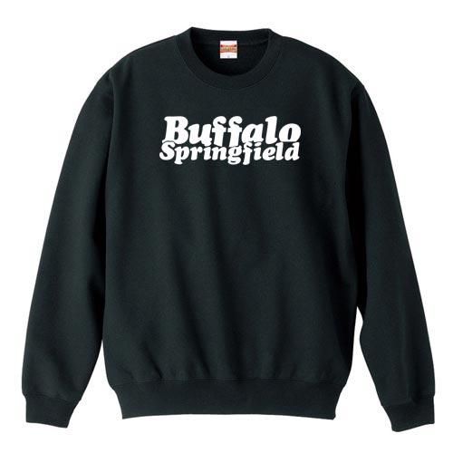 バッファロー・スプリングフィールド / ロゴ －トレーナー(4色