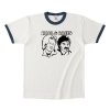 ホール・アンド・オーツ / イラスト  - リンガー Tシャツ （4色)