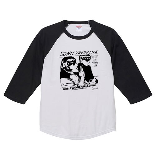 ソニック・ユース / GOO - ラグラン七分袖 (4色) - ロックTシャツ バンドTシャツ通販 ブルーラインズ