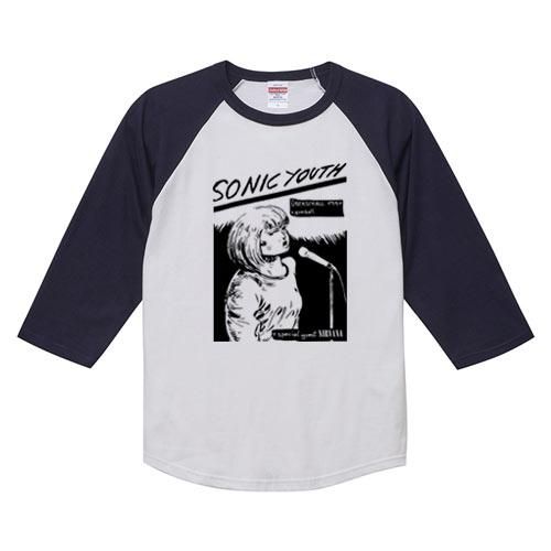 sonic youth ソニックユース ヴィンテージ シャツ 7分丈