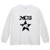 MC5 / スター - ビッグシルエットロングTシャツ 5.6oz (2色)