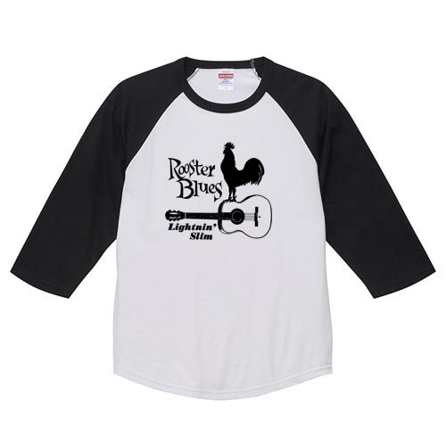 ライトニン・スリム / ルースター・ブルース - ラグラン七分袖 （4色) - ロックTシャツ バンドTシャツ通販 ブルーラインズ
