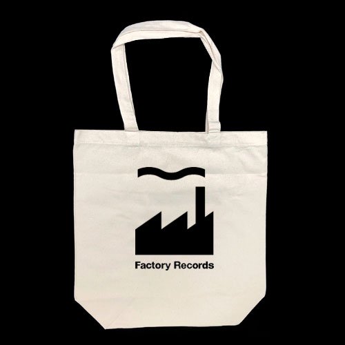 ファクトリー レコード ロゴ ライトキャンバストートバッグ 2色
