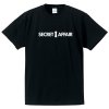シークレット・アフェアー  / ロゴ （Tシャツ 4色）