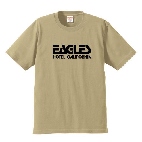 イーグルス / ホテル・カリフォルニア (6.2オンス プレミアム Tシャツ 4色) - ロックTシャツ バンドTシャツ通販 ブルーラインズ