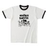 マイルス・デイヴィス / イラスト  - リンガー Tシャツ （4色)