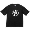 PIL / ロゴ （ビッグシルエットTシャツ 2色)
