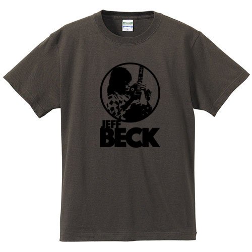 ジェフ・ベック / ギター (キッズTシャツ) - ロックTシャツ通販ブルー