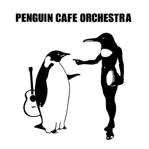 ペンギン・カフェ・オーケストラ （ビッグシルエットTシャツ WHITE) - ロックTシャツ バンドTシャツ通販 ブルーラインズ