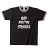 イギー・アンド・ザ・ストゥージズ / ロー・パワー・ロゴ  - リンガー Tシャツ（4色)