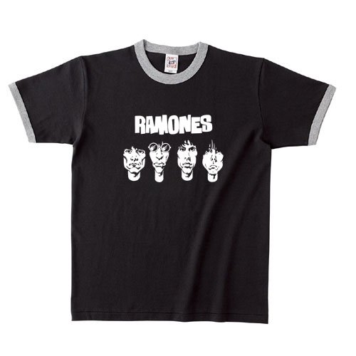 90s USA製 RAMONES ラモーンズ Tシャツ リンガー