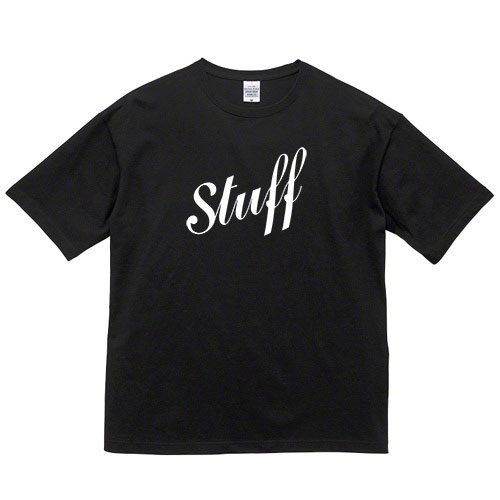 スタッフ / ロゴ （ビッグシルエットTシャツ 2色) - ロックTシャツ