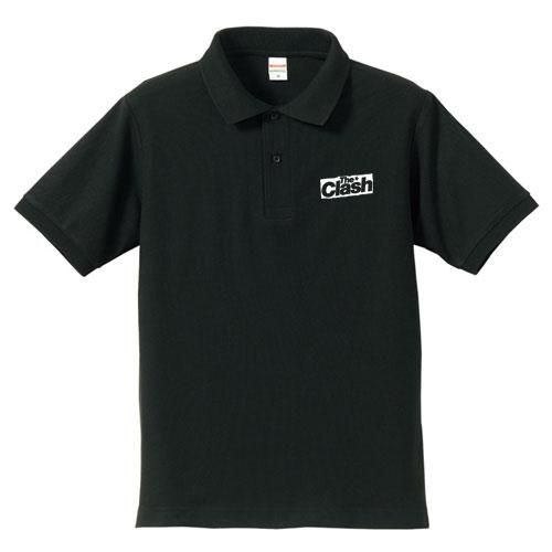 ザ・クラッシュ / ロゴ (ポロシャツ 4色) - ロックTシャツ バンドT