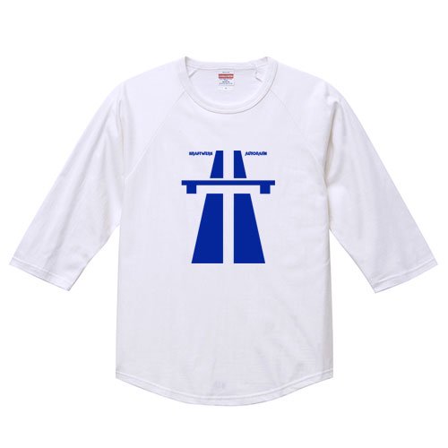 クラフトワーク / アウトバーン - ラグラン七分袖 （4色) - ロックTシャツ バンドTシャツ通販 ブルーラインズ
