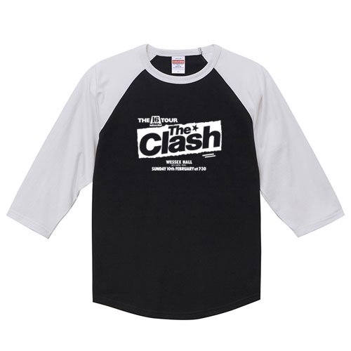 ザ・クラッシュ / ザ・16 トンズ・ツアー - ラグラン七分袖 （4色) - ロックTシャツ バンドTシャツ通販 ブルーラインズ