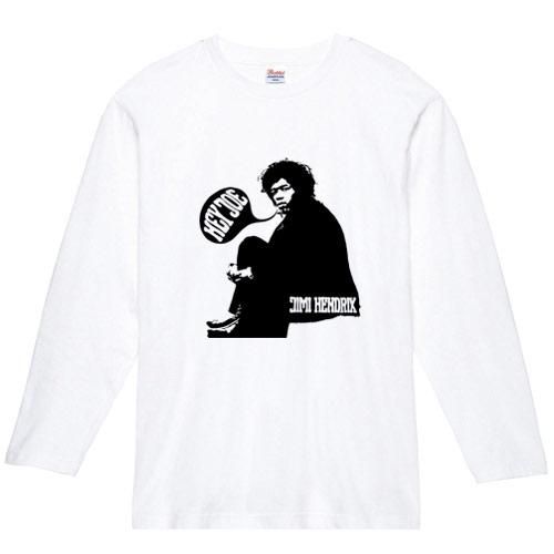 ジミヘンドリックス　ロングTシャツ　バートン ジミ・ヘンドリックス ロングTシャツ バンドTシャツ 古着 XXL
