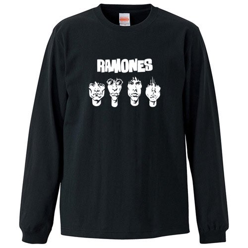 新品 RAMONES ジョーイラモーン NY パンク ビッグ ロンT パーカー