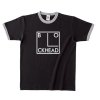 イアン・デューリー・アンド・ザ・ブロックヘッズ / ロゴ - リンガー Tシャツ （4色)
