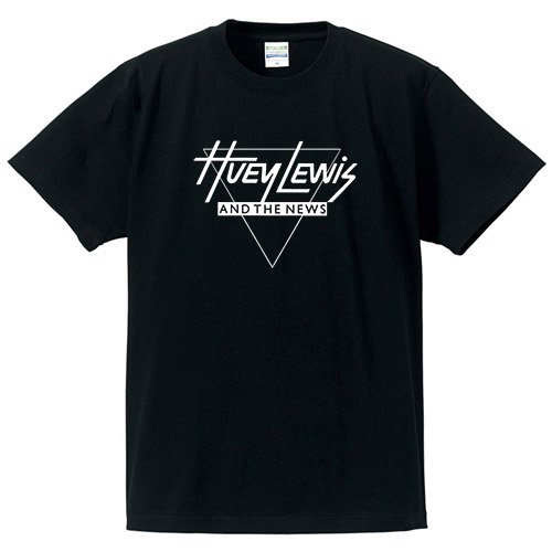 ヒューイ・ルイス・アンド・ザ・ニュース / ロゴ (Tシャツ) - ロックTシャツ通販ブルーラインズ