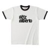 スタン・ゲッツ・アンド・アストラッド・ジルベルト / ロゴ  - リンガー Tシャツ（4色)