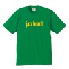 ジャズ・ブラジル / ロゴ  (6.2オンス プレミアム Tシャツ 4色)