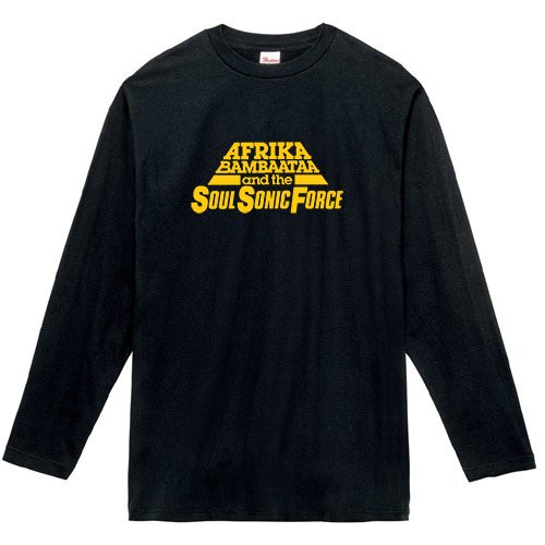 アフリカ・バンバータ・アンド・ザ・ソウル・ソニック・フォース / ロゴ －ロンT（4色) - ロックTシャツ バンドTシャツ通販 ブルーラインズ