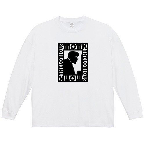 セロニアス・モンク / シャドウ - ビッグシルエットロングTシャツ 5.6