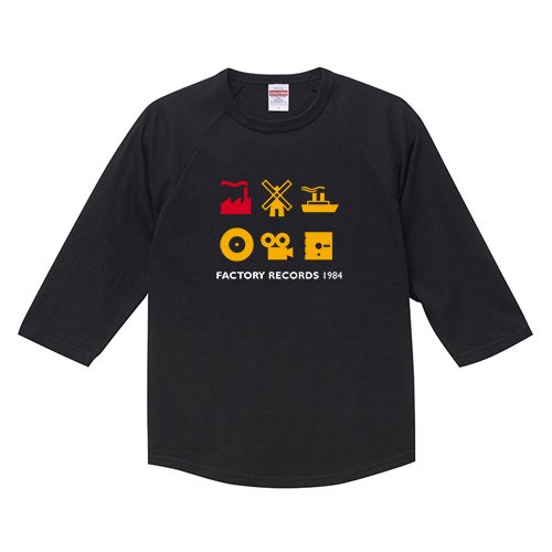 ファクトリー・レコード / 1984 - ラグラン七分袖 （4色) - ロックTシャツ バンドTシャツ通販 ブルーラインズ