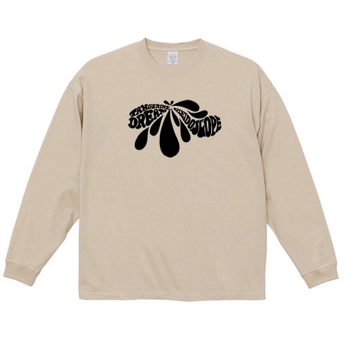 カレイドスコープ / タンジェリンドリーム - ビッグシルエットロングTシャツ 5.6oz (4色) - ロックTシャツ バンドTシャツ通販  ブルーラインズ